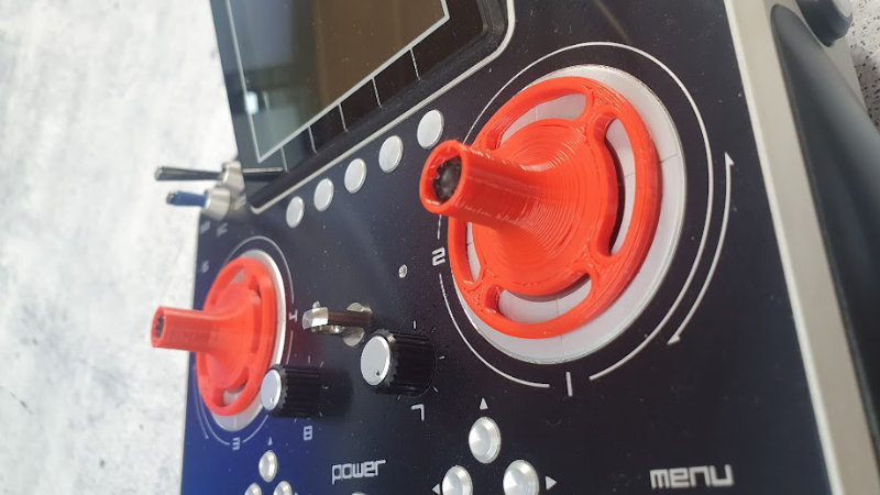 Stick Saver - H1 - Rot - JETI DS14 / DS16 / DS24 – Bild 3