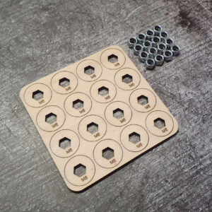 Stoppmutternhalter - M6 - Produkt - Alternative zur Einschlagmutter - RC - Modellbau